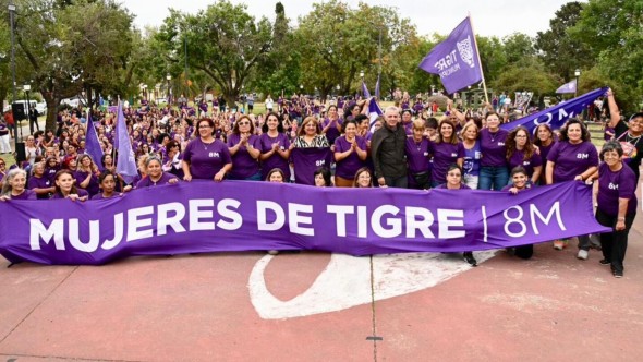 8M: Las mujeres del Municipio de Tigre vivieron un convocante encuentro de reflexión en General Pacheco