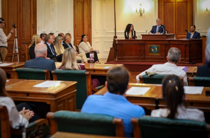 Javier Martínez abrió las sesiones del HCD de Pergamino y anunció obras, inversiones y alivio fiscal para 2026