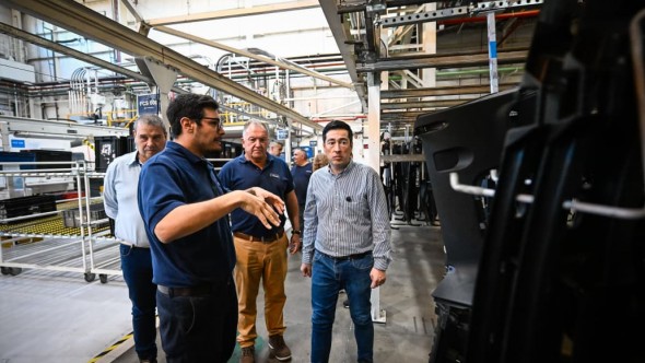 Nardini destacó la potencialidad de desarrollo que se genera junto al sector privado