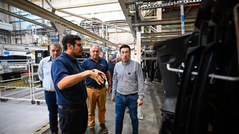 Nardini destacó la potencialidad de desarrollo que se genera junto al sector privado