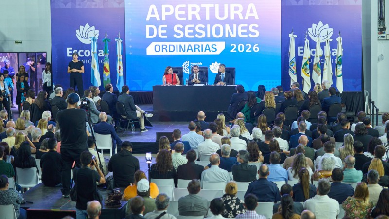 Escobar: Sujarchuk abrió las sesiones del HCD y anunció su plan de gobierno 2026