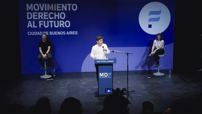 Kicillof: "El MDF viene a construir una alternativa para cerrar este ciclo y abrir uno que sea mucho mejor"