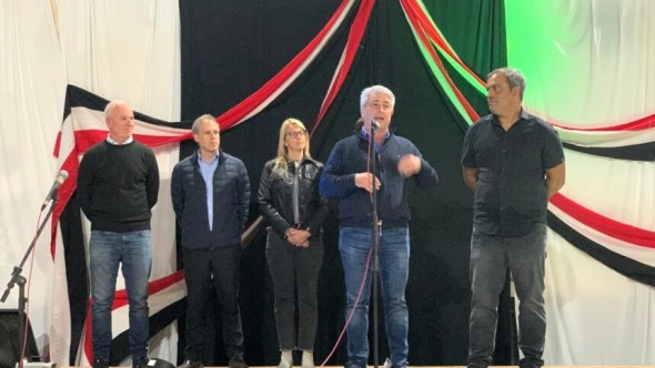 Club Racing de Pergamino celebró sus 108 años con la presencia del intendente Javier Martínez