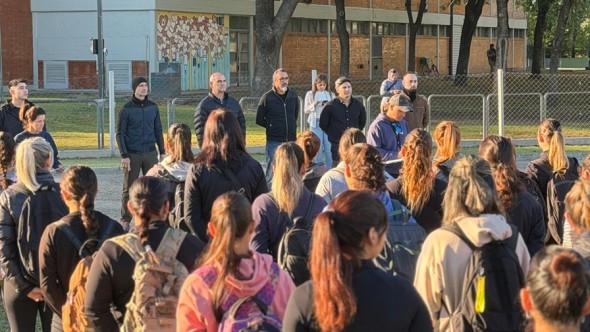 Más de 400 aspirantes realizan las pruebas aeróbicas para ingresar al Cuerpo de Prevención Comunitaria