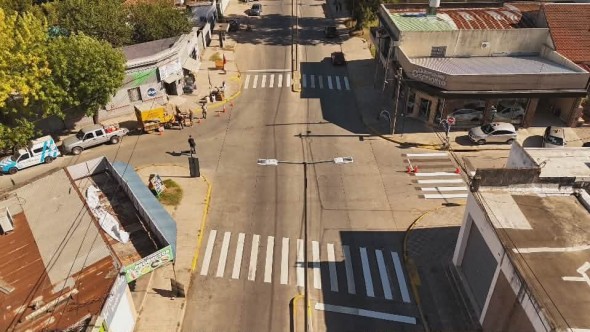 Luján refuerza la señalización vial: nuevas obras de demarcación, carteles y mejoras en la seguridad del tránsito