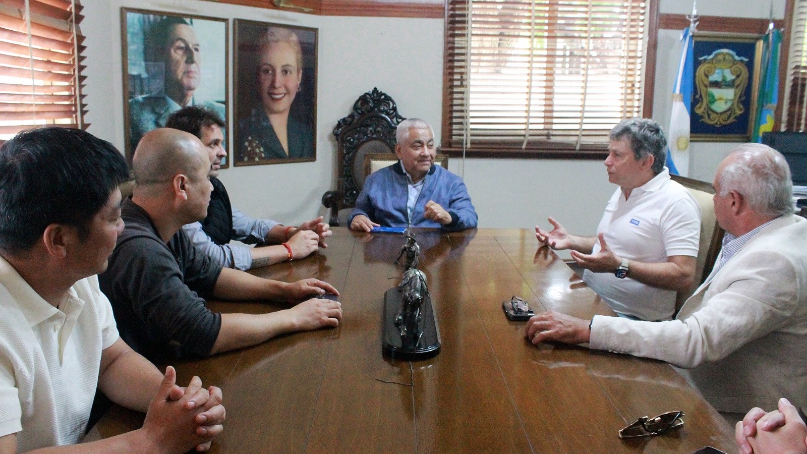 San Pedro avanza con un nuevo proyecto industrial: Salazar se reunió con empresarios e inversores