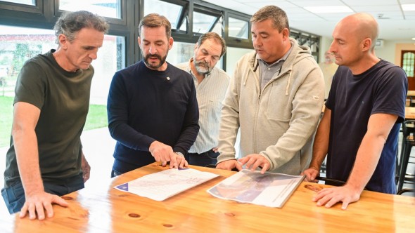 Bedoya, pavimentos y un comedor: Sujarchuk y Katopodis anunciaron obras junto a Provincia