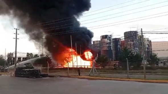 Tragedia en Pilar: incendio en el Parque Industrial dejó un muerto y un operario hospitalizado