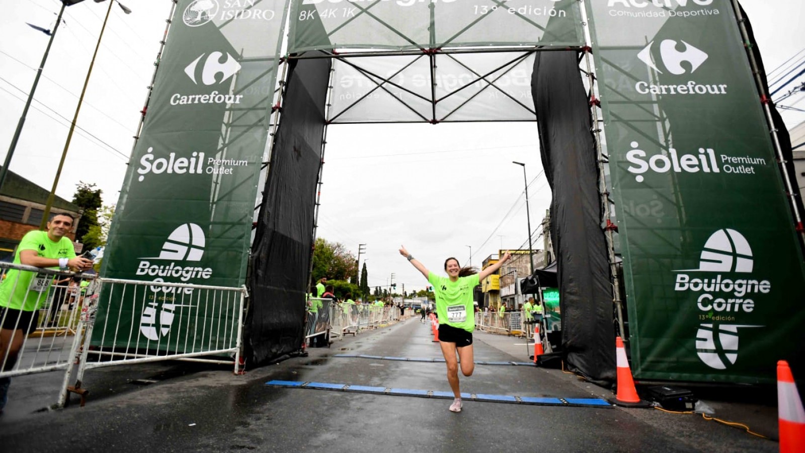 Más de 5 mil vecinos participaron de una nueva edición de "Boulogne Corre"