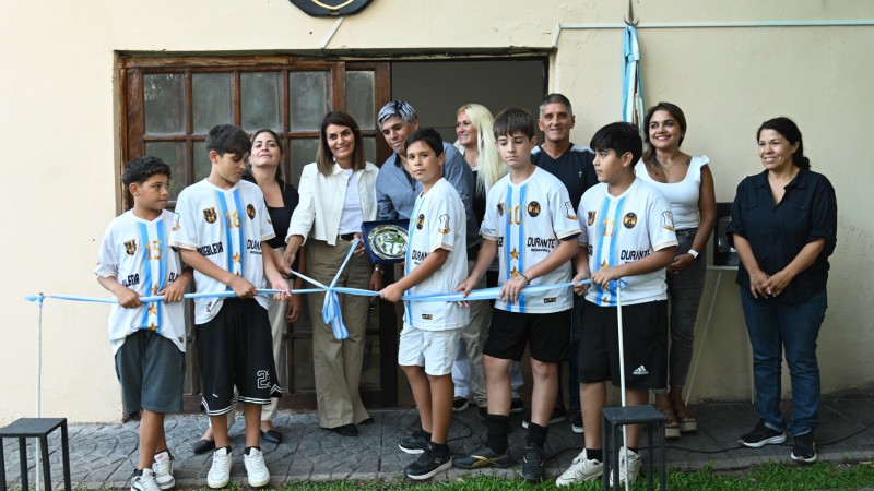 El Municipio de Tigre acompañó la inauguración del Instituto Educativo Costas de la Asociación Civil Educativa y Deportiva "El Mago Gaspar"