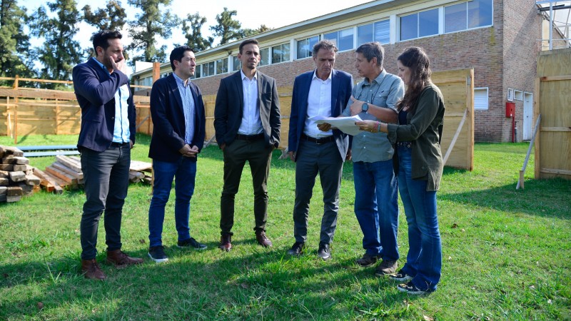 Katopodis recorrió las obras de Infraestructura Universitaria en Malvinas Argentinas