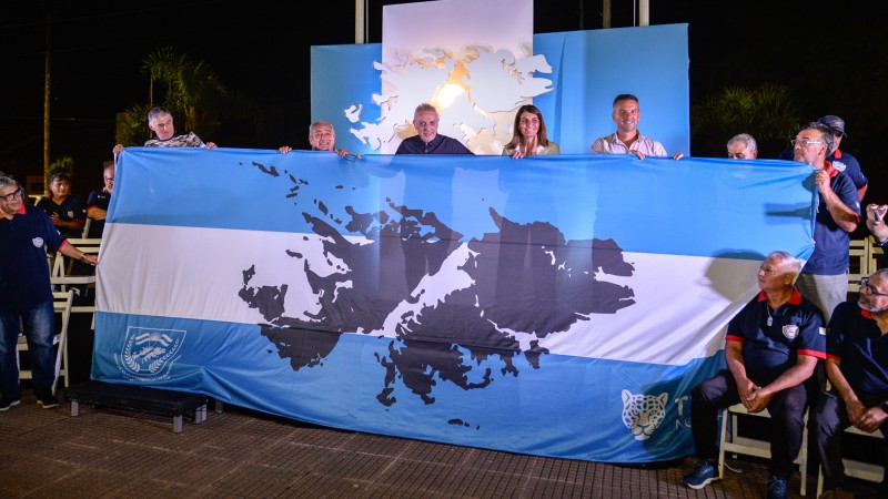 A 44 años de la Guerra de Malvinas, el Municipio de Tigre homenajeó a los héroes con la tradicional y emotiva vigilia en Ricardo Rojas