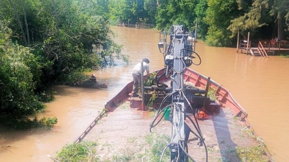 Gestión municipal: continúan las obras de infraestructura en el Delta de Tigre