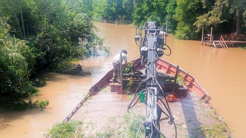 Gestión municipal: continúan las obras de infraestructura en el Delta de Tigre