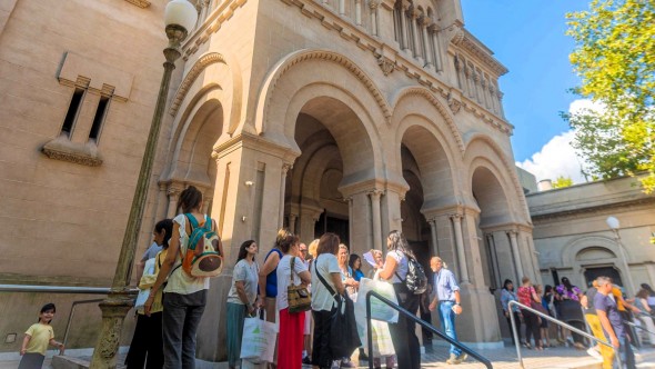 Cientos de sanfernandinos visitaron las 7 iglesias en Viernes Santo