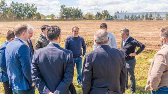 Comienza una obra estratégica para el desarrollo industrial de Campana