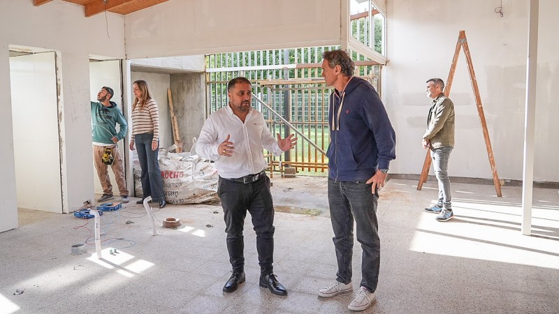 Katopodis supervisó el nuevo CDI en Colón y recorrió obras clave que beneficiarán a cientos de vecinos