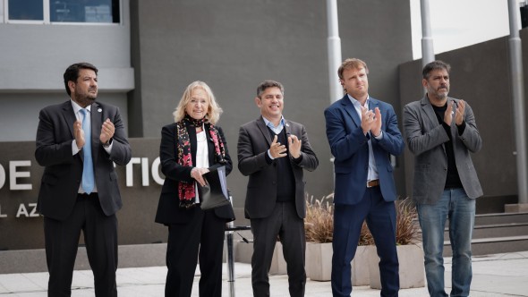 Kicillof inauguró el nuevo Polo Judicial de Olavarría y fortaleció el acceso a la Justicia en la región