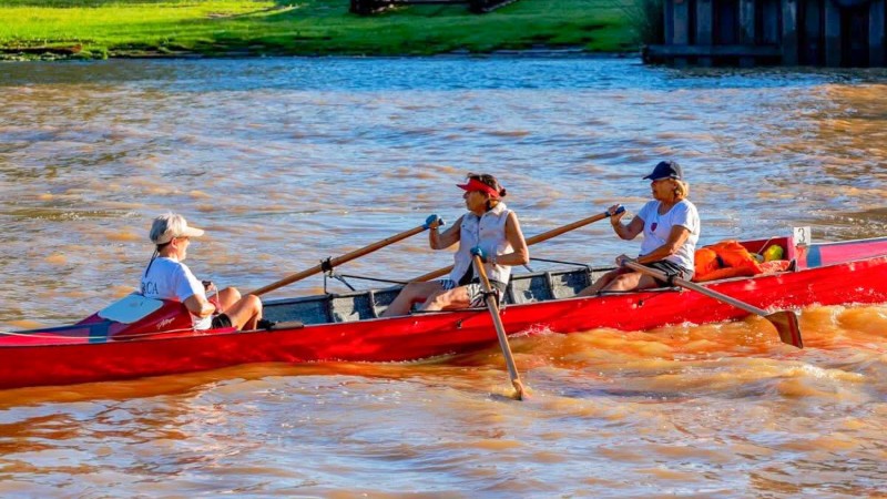 El Municipio de Tigre acompañó a la comunidad en una regata destinada a mujeres de la ciudad