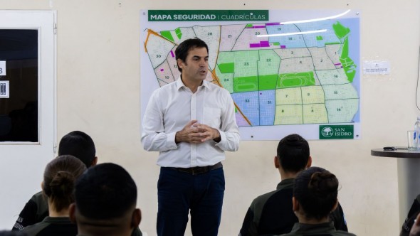Ramón Lanús potencia la Patrulla Municipal con un plan de formación para nuevos agentes en San Isidro