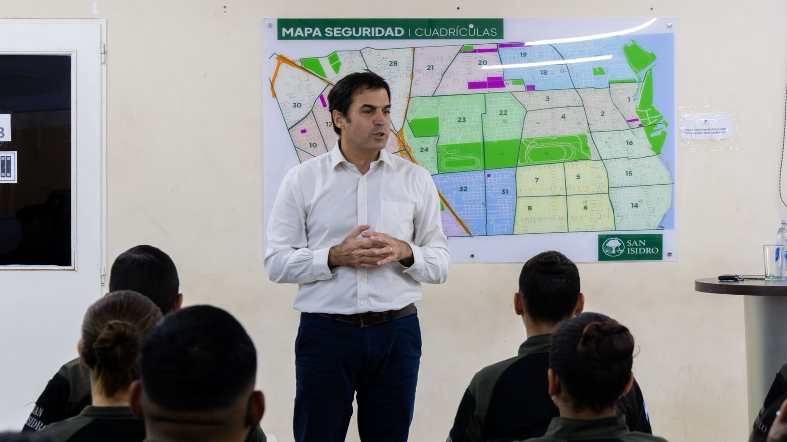 Ramón Lanús potencia la Patrulla Municipal con un plan de formación para nuevos agentes en San Isidro