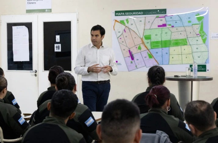 Ramón Lanús potencia la Patrulla Municipal con un plan de formación para nuevos agentes en San Isidro