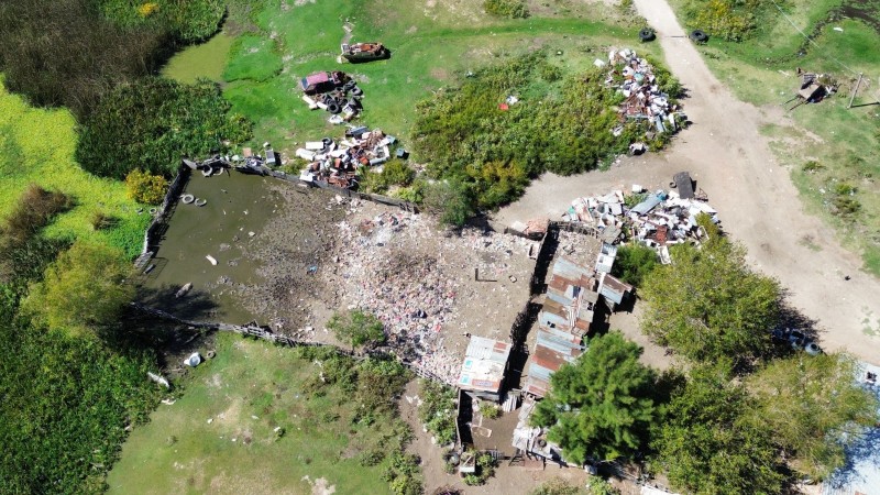 El Municipio y la Provincia comenzaron los estudios químicos para determinar el estado ambiental del predio de la Ruta 26