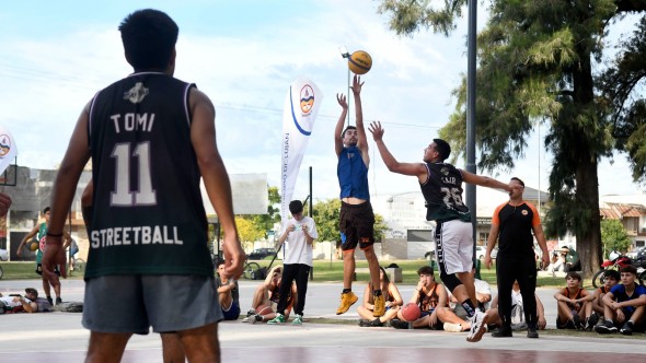 Luján celebra el aniversario de las canchas del Parque San Martín con un gran torneo mixto de básquet 3x3