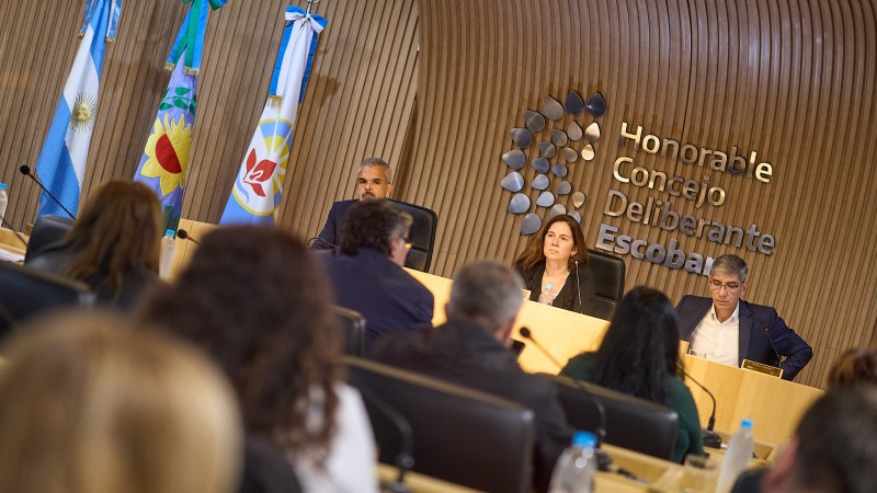 El HCD de Escobar reconoció la trayectoria de la docente Aida Holtz y destacó instituciones culturales