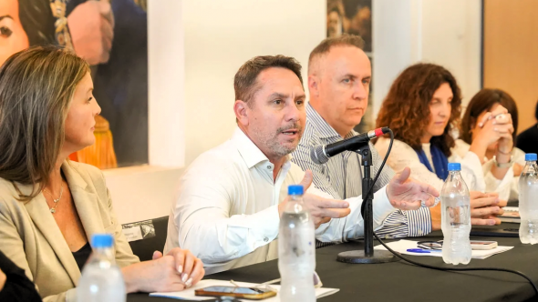 Pablo Descalzo encabezó la jornada del programa "Camino al Empleo en tu Escuela" 2026