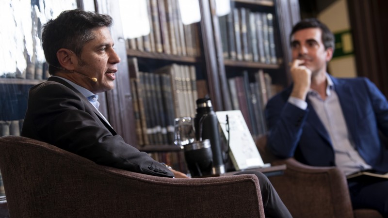 Kicillof: "La idea de que el mercado y el capitalismo pueden funcionar sin Estado es una enorme estafa"