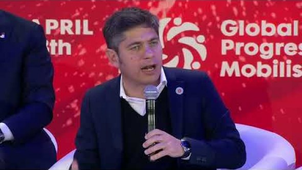 Kicillof expuso sobre la respuesta de gobiernos locales ante las políticas de la ultraderecha