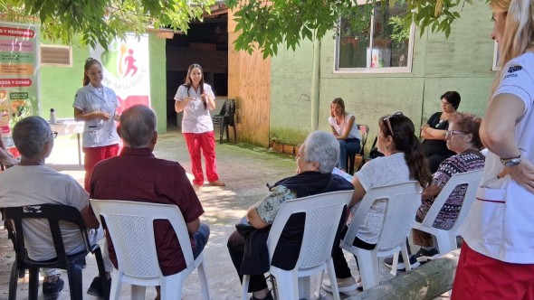 El Municipio de Tigre llevó adelante talleres de alimentación saludable para adultos mayores