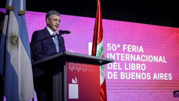 Jorge Macri inauguró la 50ª Feria del Libro: "La cultura es una inversión que siempre vamos a sostener"