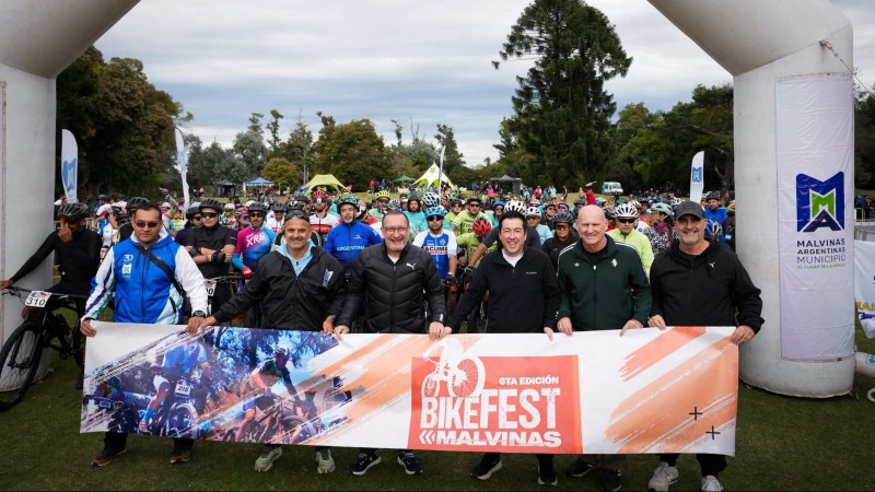 Bike Fest: Nardini compartió la 6ta edición del evento que reúne deporte y vida saludable