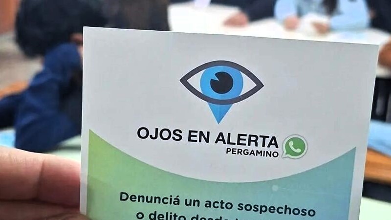 Pergamino refuerza la prevención del delito con capacitaciones de "Ojos en Alerta" en escuelas