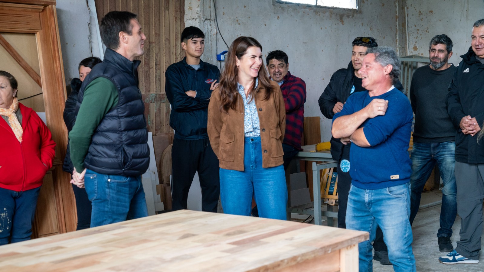 Mariel Fernández visitó experiencias productivas y comunitarias en San Vicente