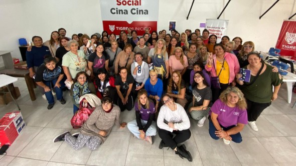 Con una gran convocatoria, comenzaron los cursos del programa Emprendedoras Rodantes del Municipio de Tigre