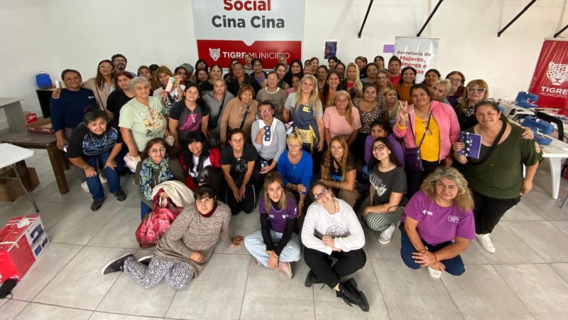 Con una gran convocatoria, comenzaron los cursos del programa Emprendedoras Rodantes del Municipio de Tigre