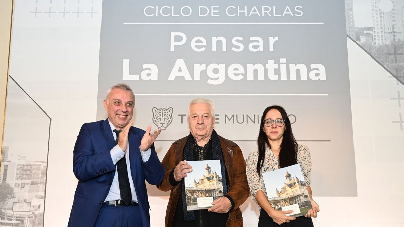Julio Zamora recibió en Tigre a Julia Rosemberg y Oscar Cuartango para conmemorar el Día del Trabajador
