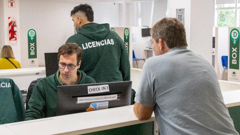 San Isidro moderniza el trámite de licencias y reduce la espera a una hora