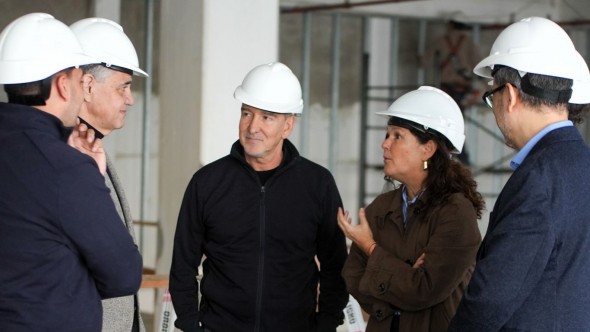Jorge Macri y Julio Bocca, en la megaobra que va a impulsar la formación de artistas del Teatro Colón