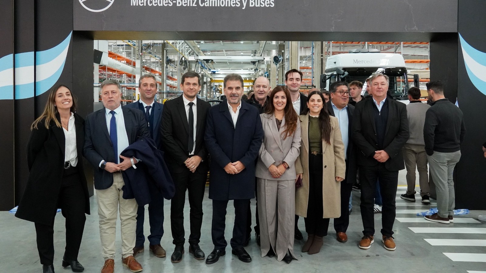 Matzkin destacó la inversión de Mercedes-Benz en Zárate: "Nos deja el sabor del trabajo cumplido y nos permite apostar a más"