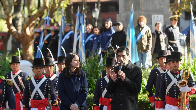 Vicente López, la Capital del Himno, rindió homenaje a la canción patria en su 213° aniversario