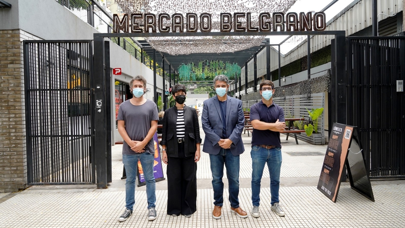 Mercado Belgrano, uno de los espacios gastronómicos más destacados de la Ciudad