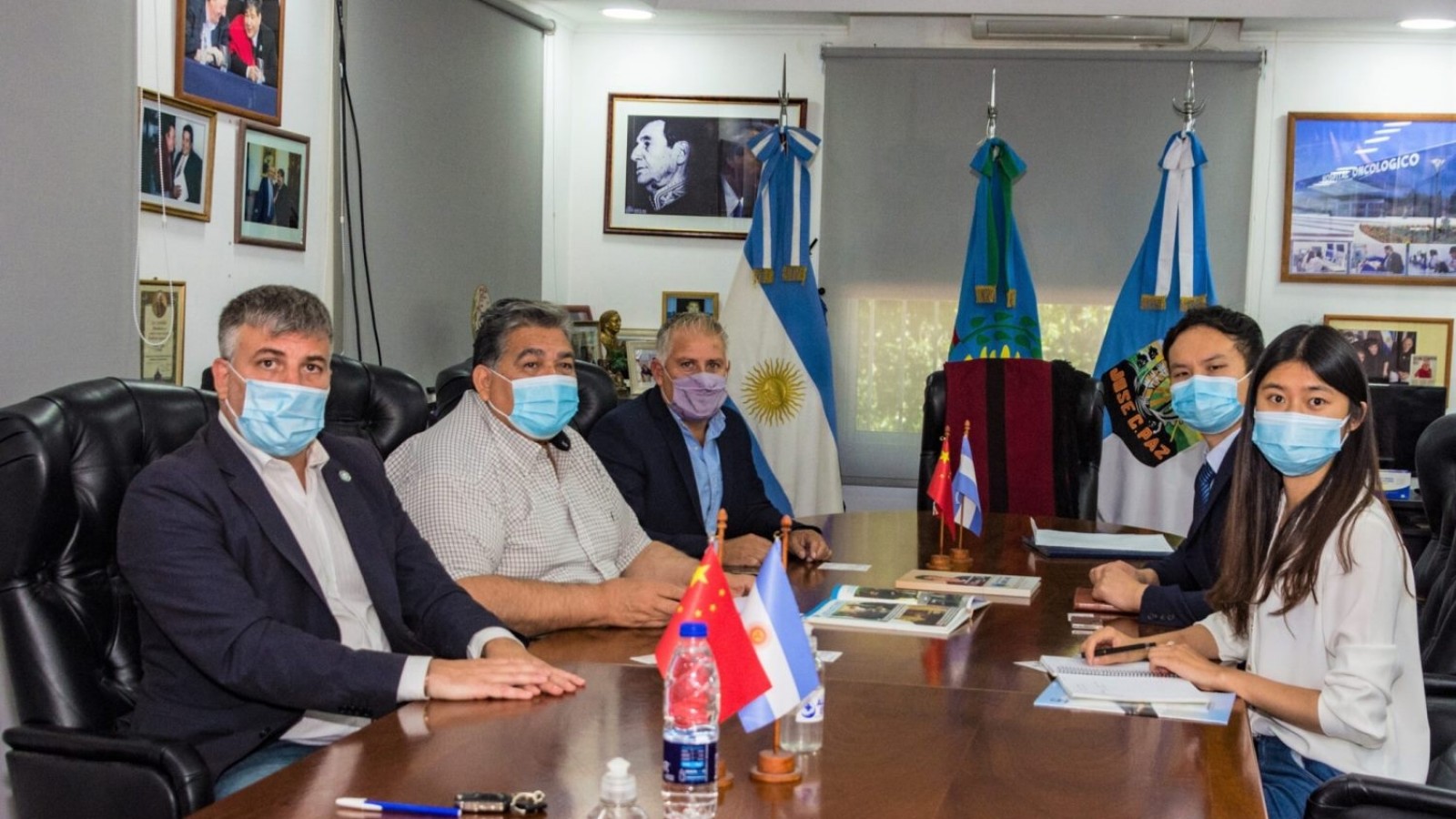 Ishii recibió a importantes empresarios Chinos interesados en José C. Paz