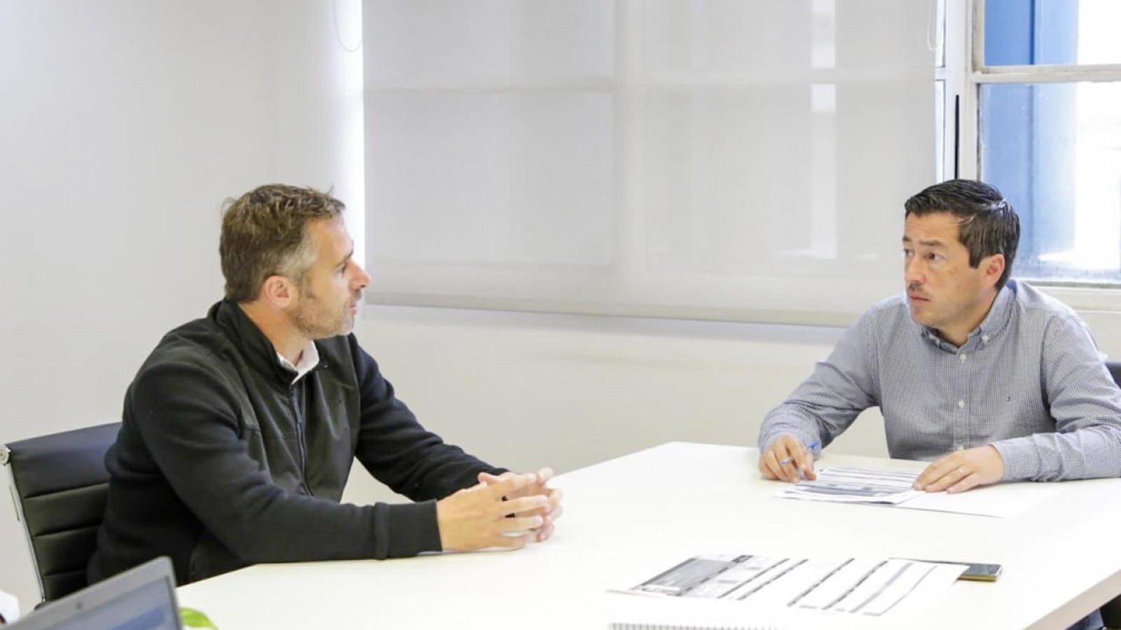 Achával se reunió con el ministro Nardini