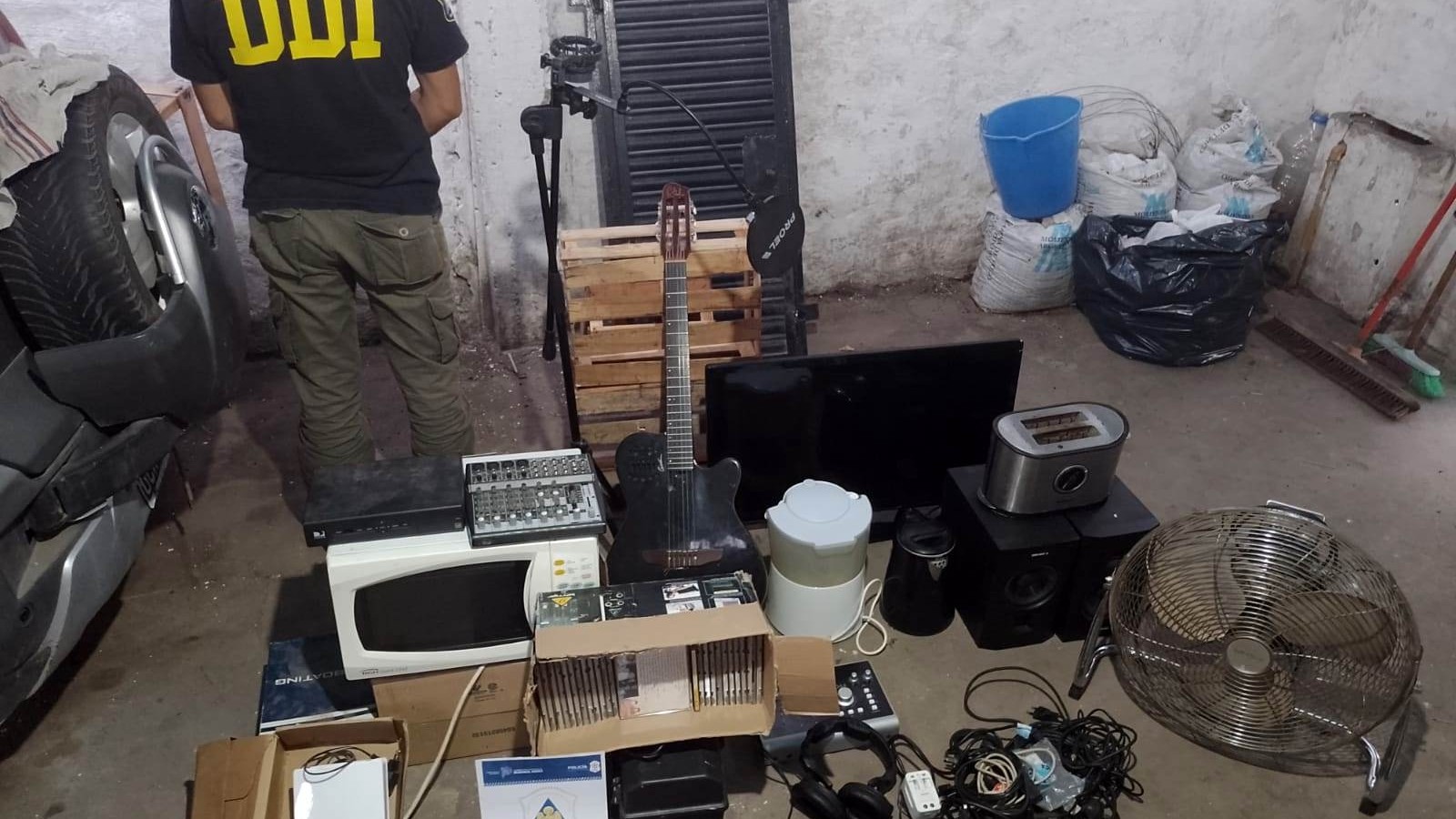 Se esclareció el robo al músico Federico Pecchia: recuperaron todos los elementos sustraídos y detuvieron a una persona