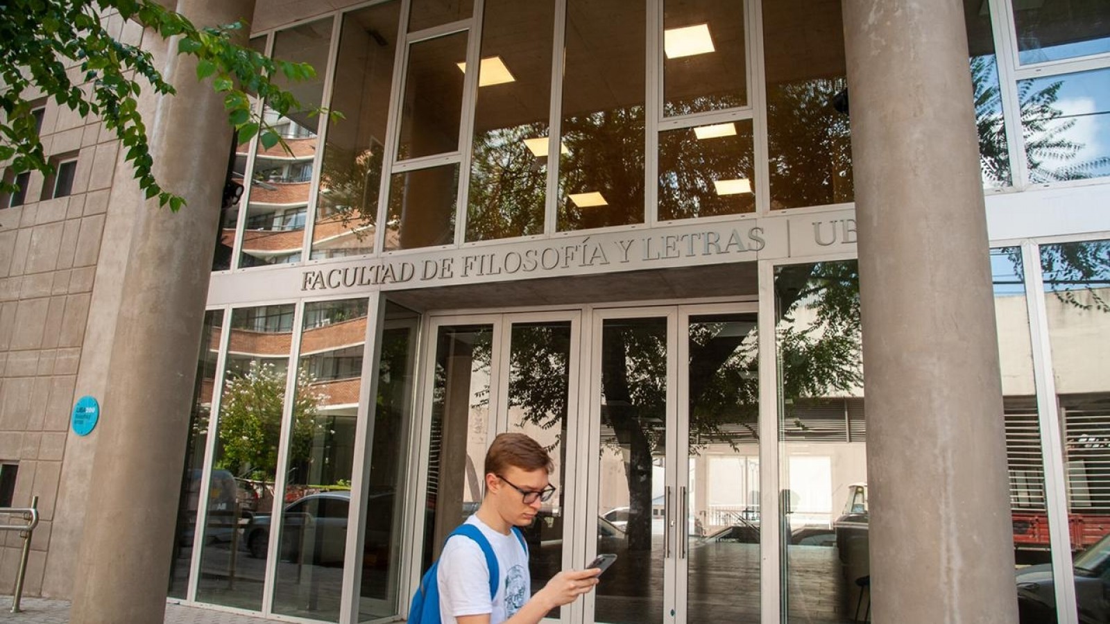 Katopodis y Barbieri inauguraron el Nuevo Edificio Anexo de la Facultad de Filosofía y Letras de la UBA