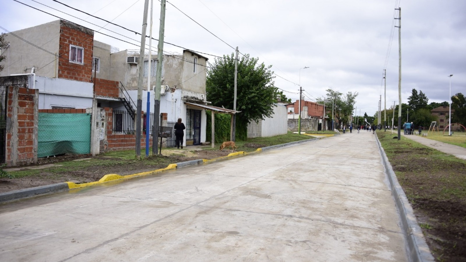 Se inauguró en Malvinas Argentinas el tercer tramo de la calle Congresales
